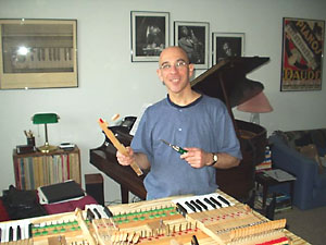 Paul with tuning tools